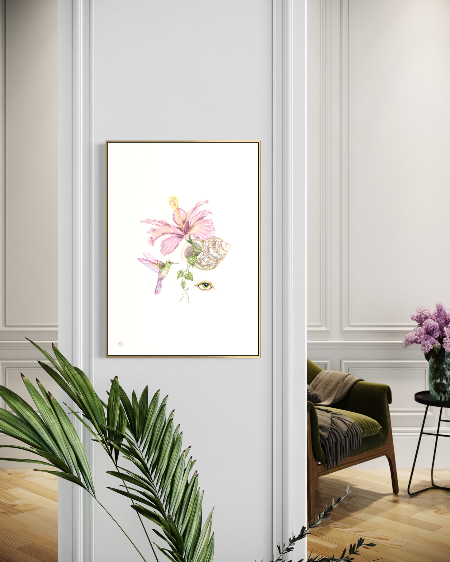 Print "Your Moments Create Your Life"